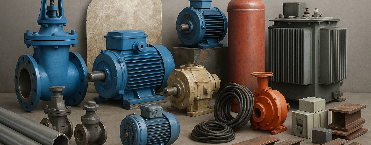 Ваш надежный партнер по выкупу неликвидов и б/у продукции по всей России.